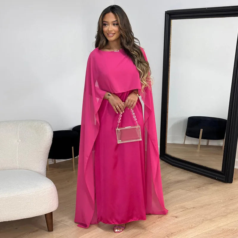Levoire | Robe Kaftan de Luxe pour Femmes Rosa