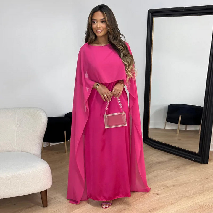Levoire | Robe Kaftan de Luxe pour Femmes Rosa