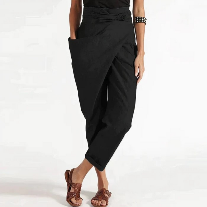 Levoire | Haute Taille Pantalon FR Femmes FR Le Style Tendance Noir