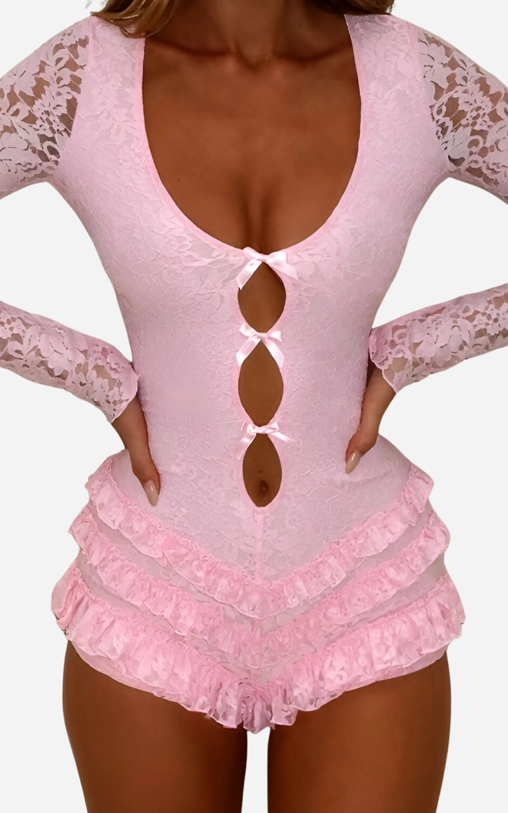 Levoire | Femme Cheveux Rose Douceur Et Charme