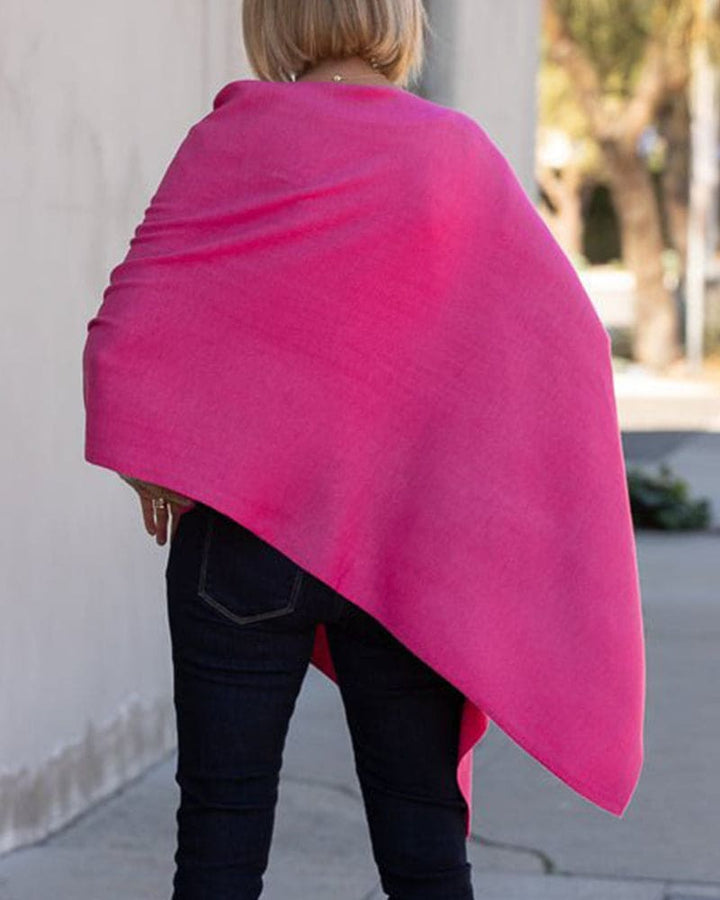 Levoire | Poncho Fuchsia