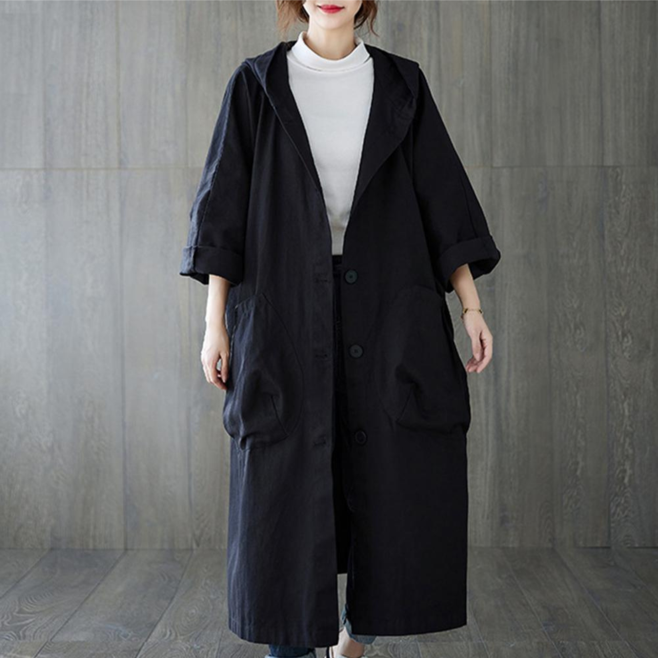 Levoire | Long Trench Coat Femmes Warm