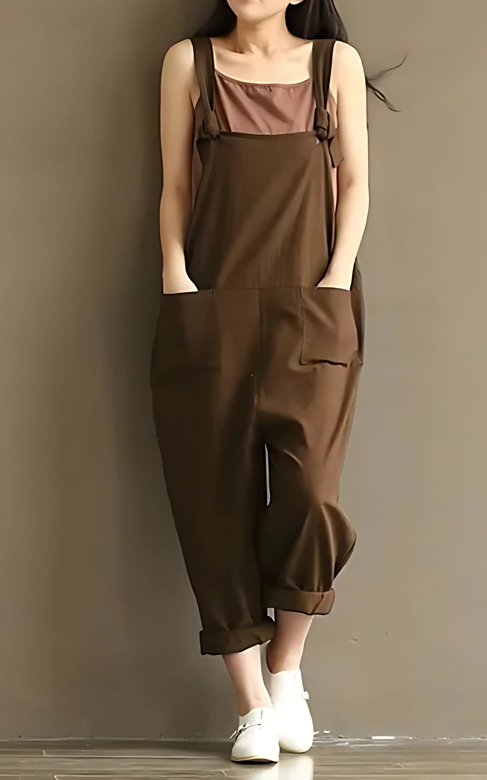 Levoire | Sarouel Femme Confort Et Style Décontracté Braun