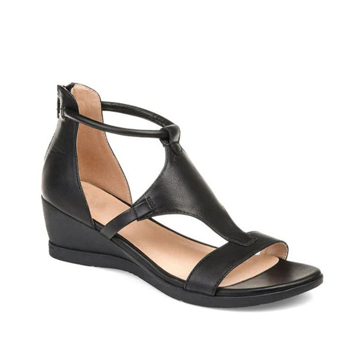 Levoire | Sandale Pour Femmes Avec Talon Haut Et Sangle Autour De La Cheville Noir