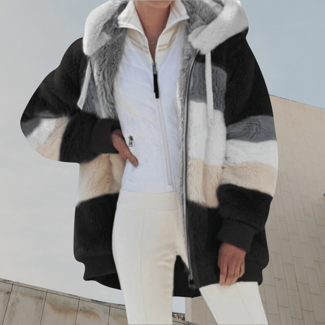 Levoire | Veste En Fleece Douce Pour Les Jours Froids Noir