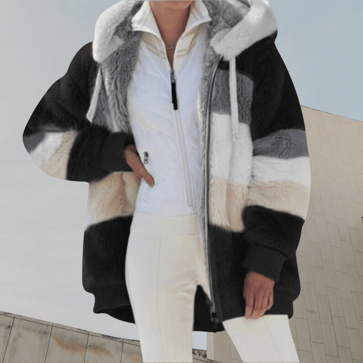 Levoire | Veste En Fleece Douce Pour Les Jours Froids Noir