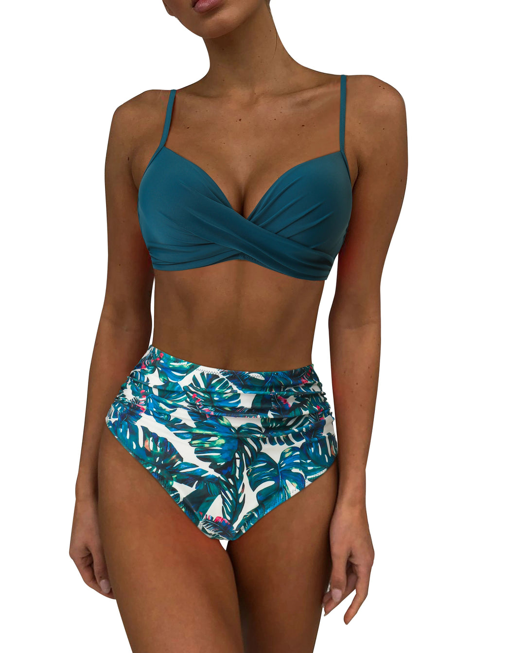 Levoire | Bikini Hannie - Rembourré Et Élégant encre turquoise
