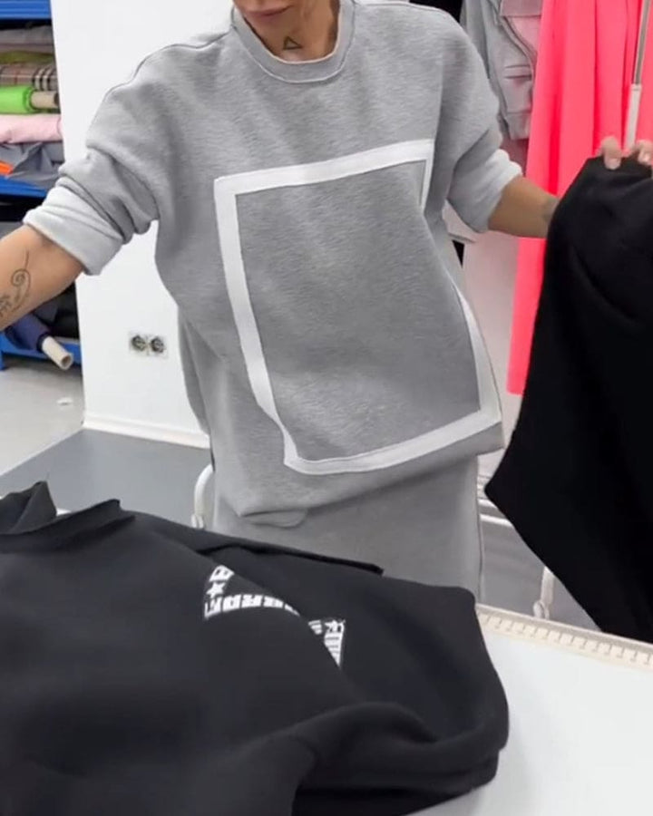 Levoire | Sweatshirt Simple En Couleur Unie