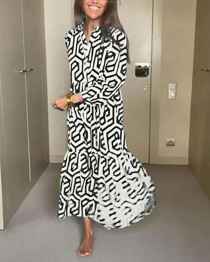 Levoire | Femme Robe Géométrique