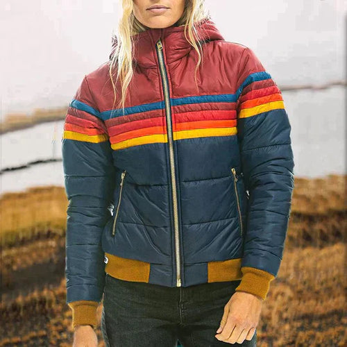Levoire | Parka Rétro Avec Capuche En Fourrure Synthétique Pour Femmes
