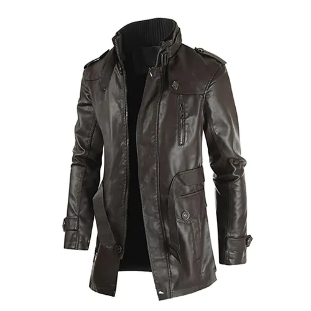Levoire | Veste Imperméable À Manches Longues Brun foncé