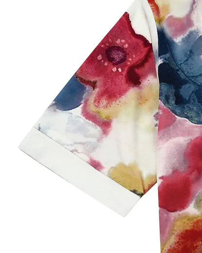 Levoire | Femme Robe Boutonnée à Fleurs - Mini