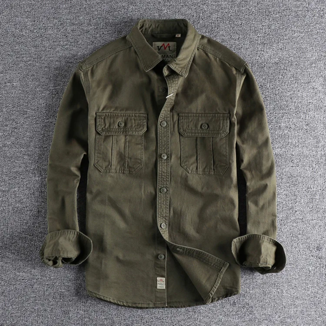 Levoire | Chemise À Manches Longues Style Safari