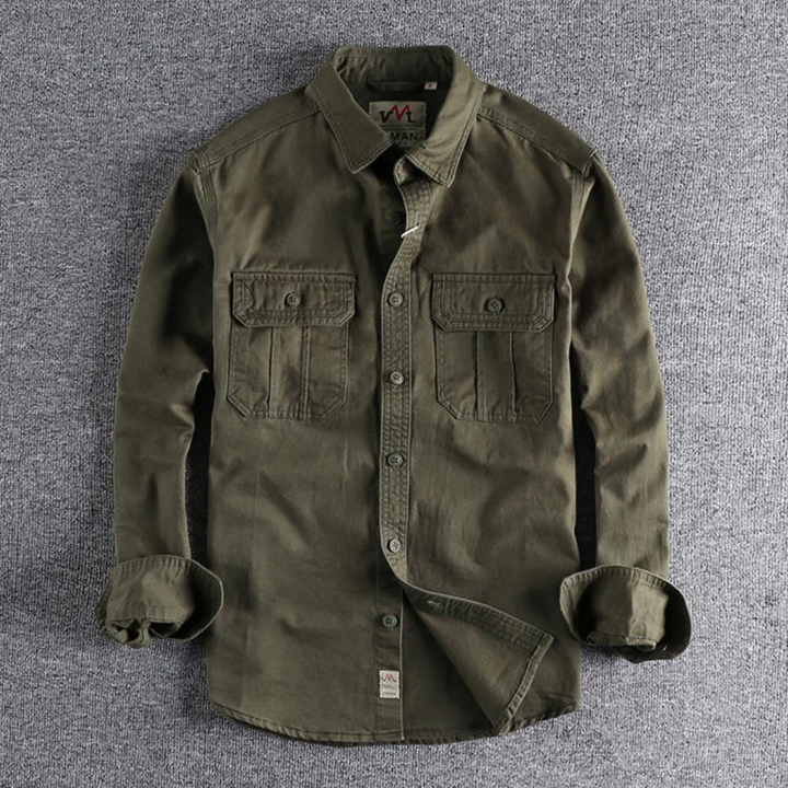 Levoire | Chemise À Manches Longues Style Safari