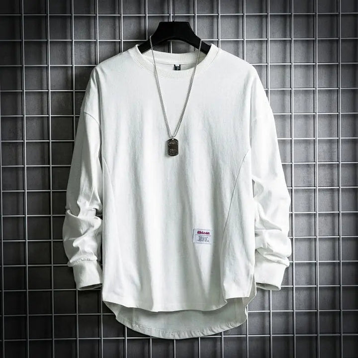 Levoire | Heritage-Jersey Avec Ourlet Arrondi Blanc