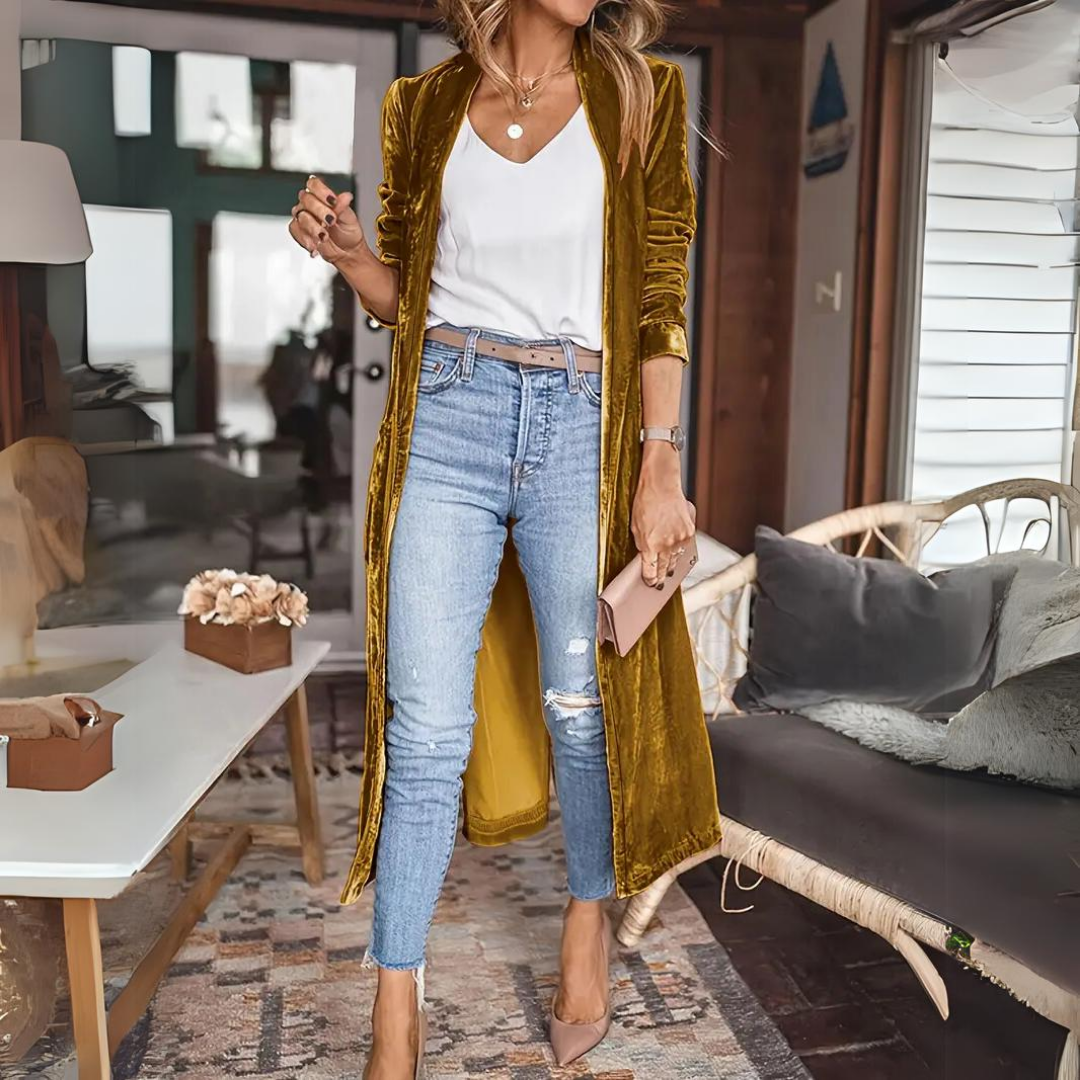 Levoire | Luxe Veste En Tricot En Velours