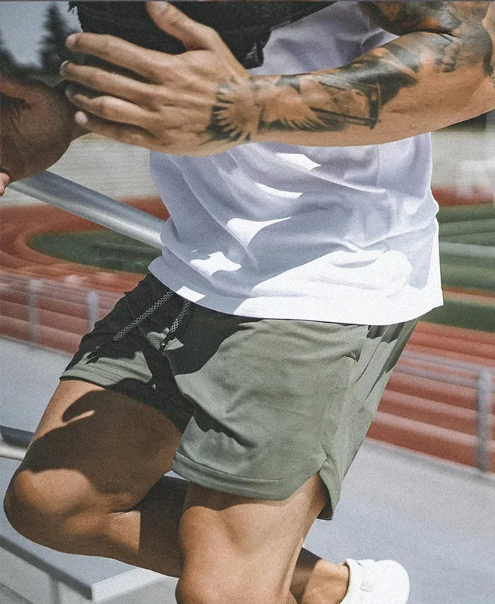 Levoire | 2 en 1 Shorts de sport pour hommes