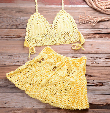 Levoire | Ensemble Haut De Maillot De Bain Femme Nova Jaune