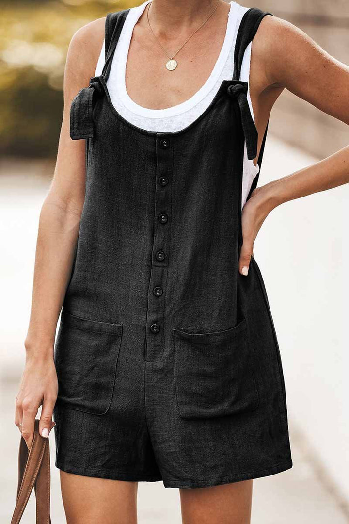 Levoire | Combinaison en coton Noir