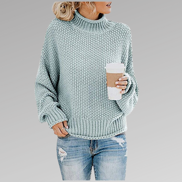 Levoire | Pull En Tricot Classique Bleu bébé