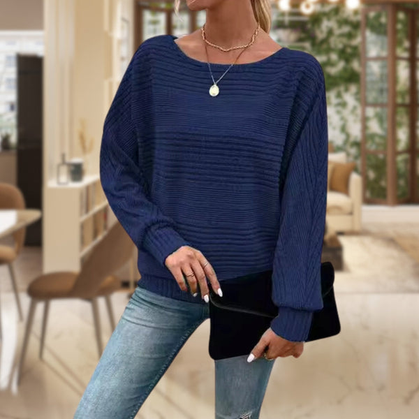 Levoire | Pull Structuré Pour Femmes Bleu