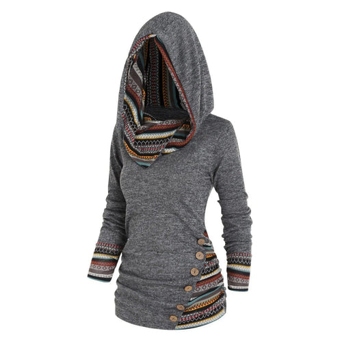 Levoire | Sweat À Capuche À Manches Longues Avec Rayures