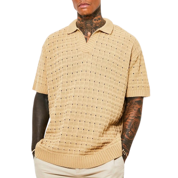 Levoire | Chemise Ademend Elegant Decontracte Hommes Khaki