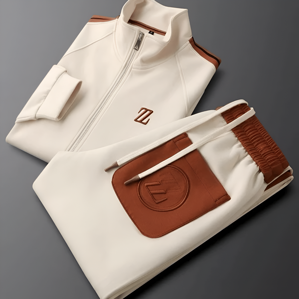 Levoire | Ensemble De Survêtement Élégant Et Confortable Pour Un Style Actif Crème