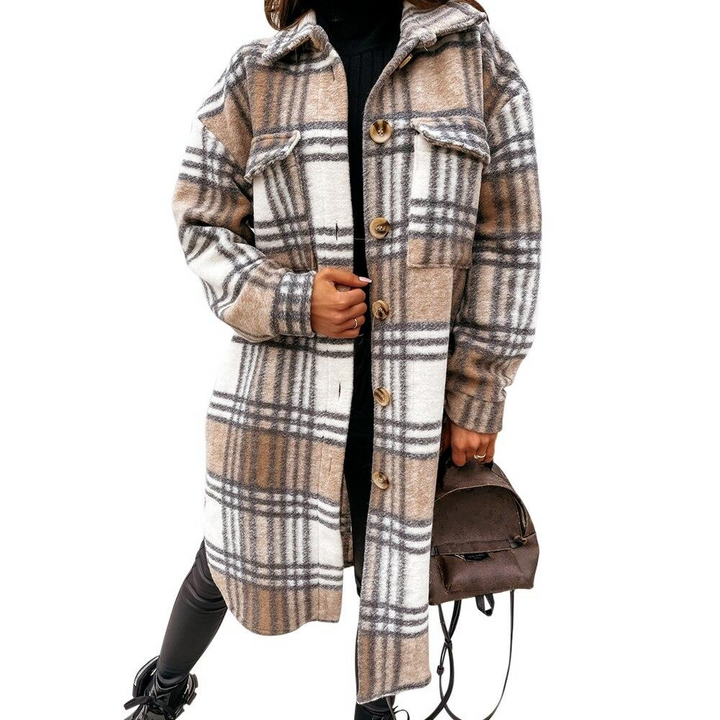 Levoire | Chauffe Trench Femmes Long Khaki