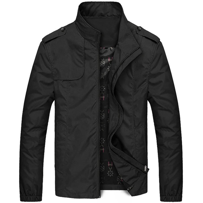 Levoire | Veste pour hommes Cargo Veste d'été Design léger Noir