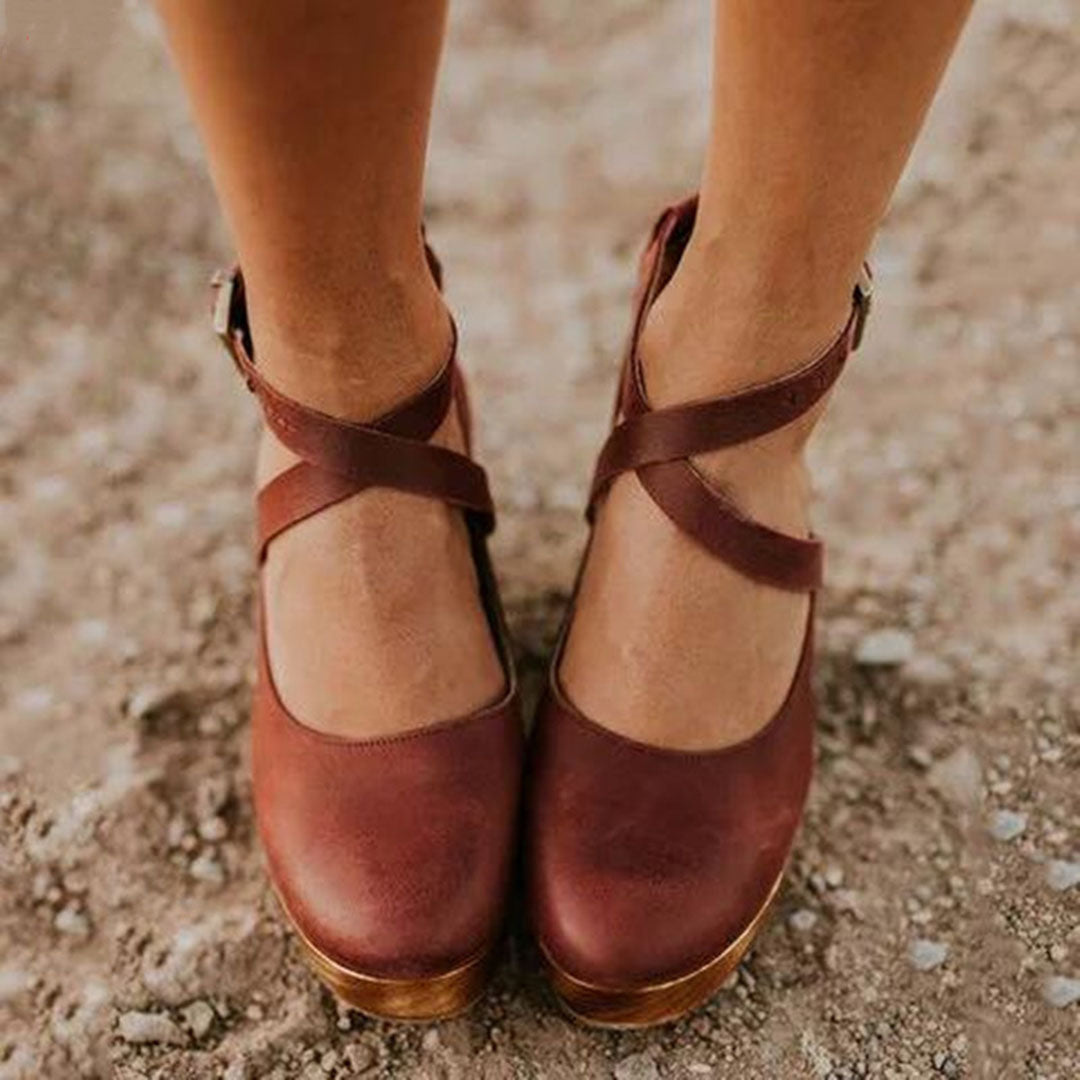Levoire | Sandales À Levoire | Talons Pour - Femmes, Avec Lanières À La Cheville - Élégantes