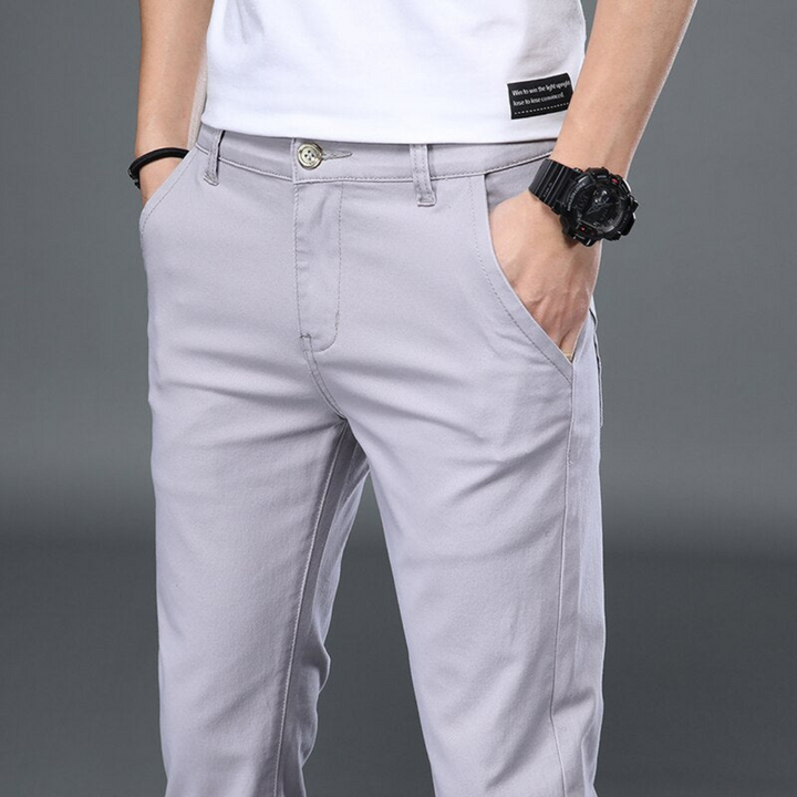 Levoire | Pantalon Baggy Pour Hommes Gris clair
