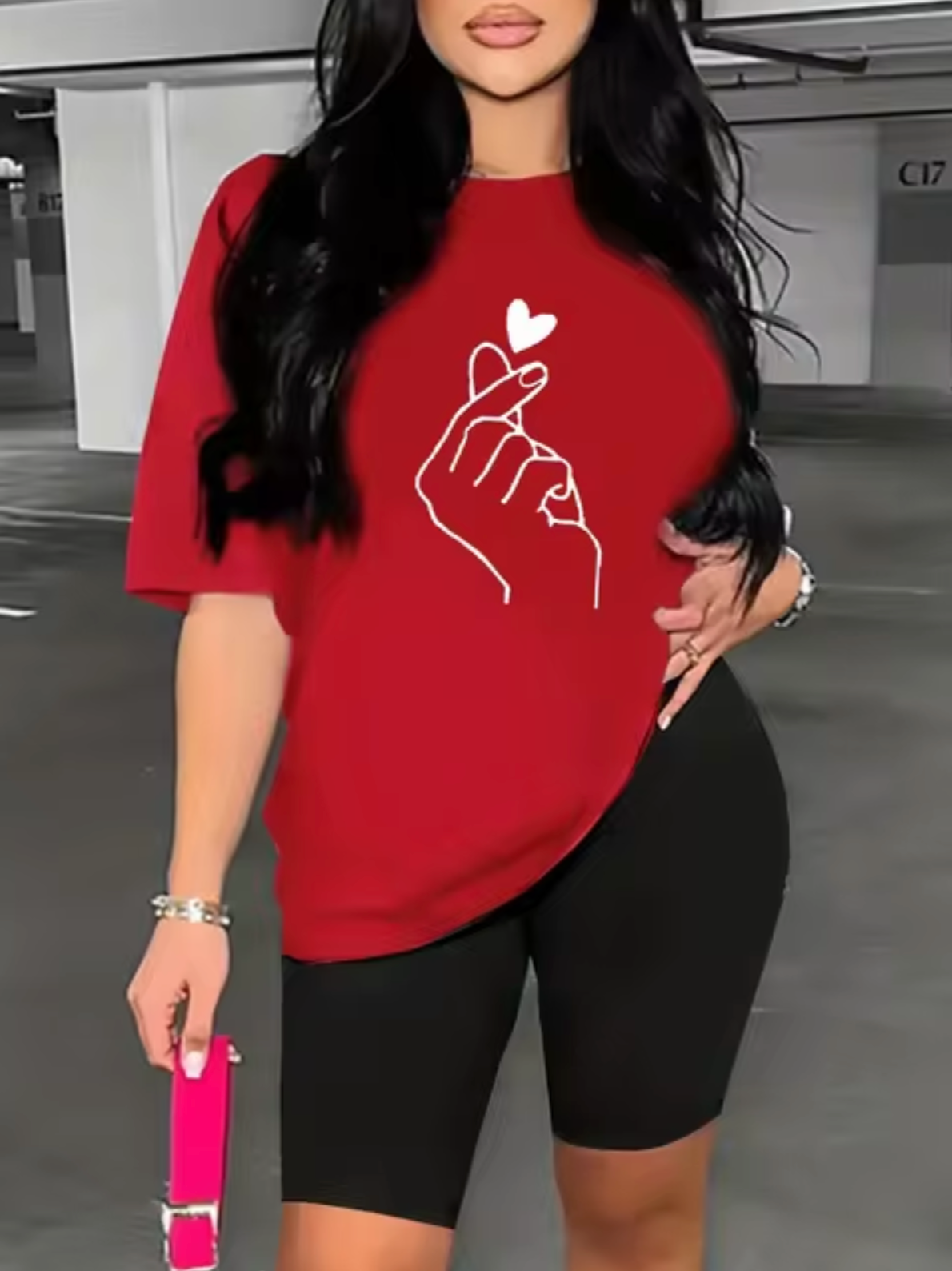 Levoire | T-Shirt Avec Couleur Rot