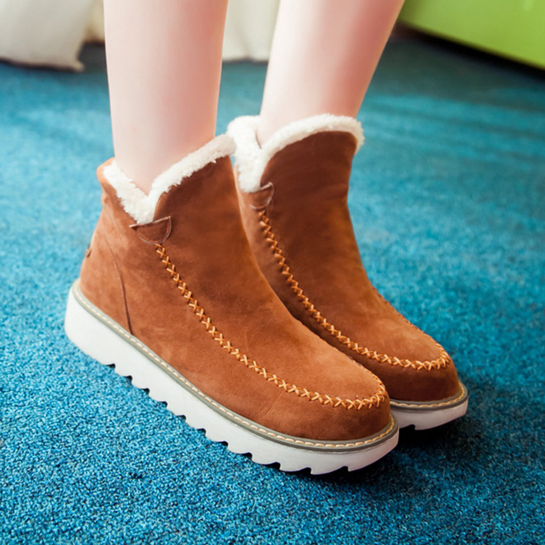 Levoire | Bottes D'Hiver Confortables Brune