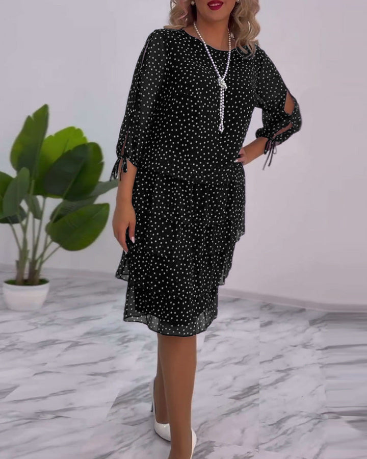Levoire | Robe Élégante À Pois