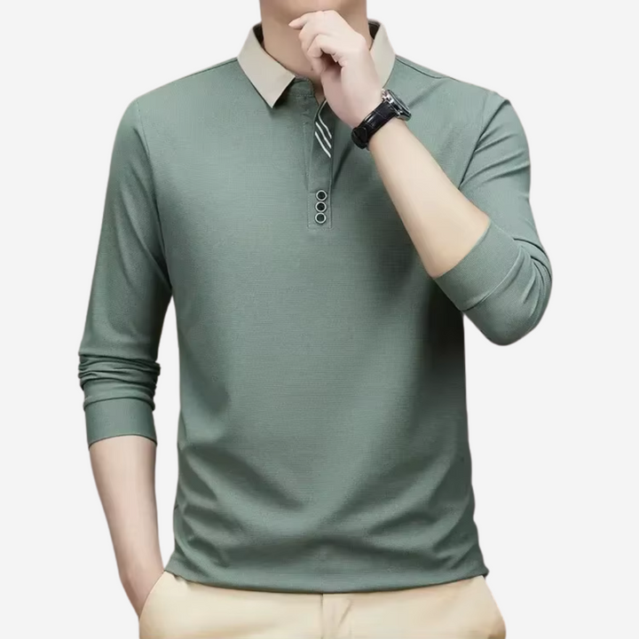 Levoire | T-Shirt À Manches Longues Doux Vert