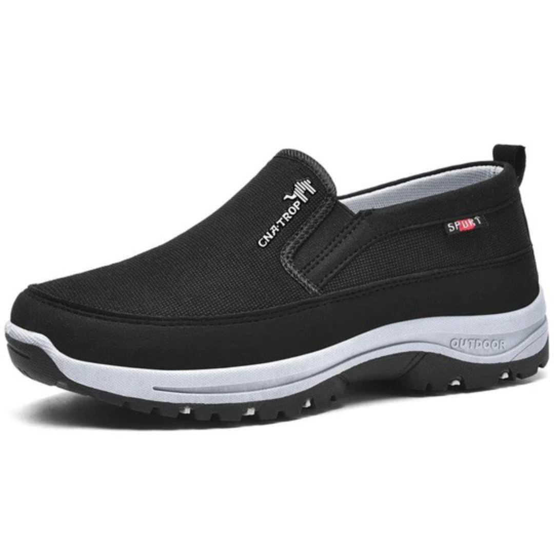 Levoire | Baskets Décontractées À Lacets Pour - Hommes - Confortable Noir