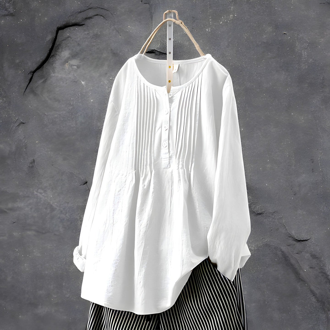 Levoire | Blouse Ample Élégante Blanc