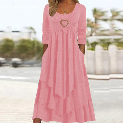 Levoire | Robe longue pour femmes Rose