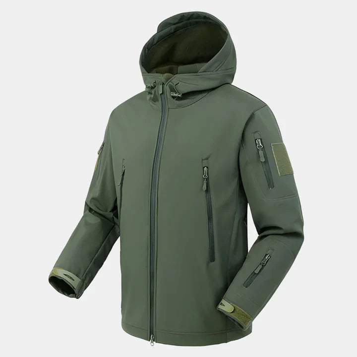 Levoire | Veste à capuche résistante au vent Vert