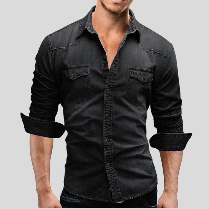 Levoire | Chemise À Manches Longues Moderne Et Décontractée Pour Hommes