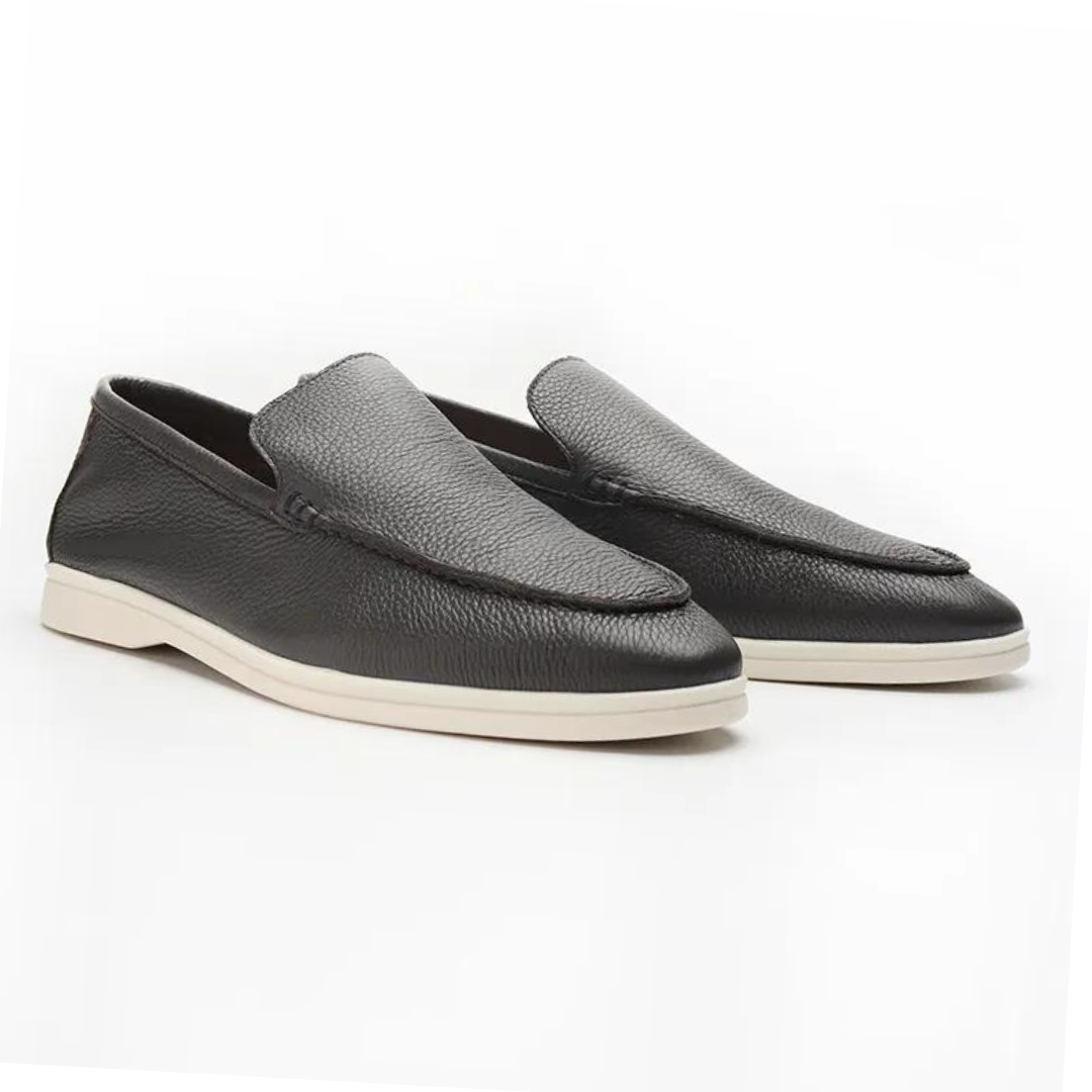 Levoire | Mocassins Confortables Pour Hommes Au Design Décontracté Vert foncé