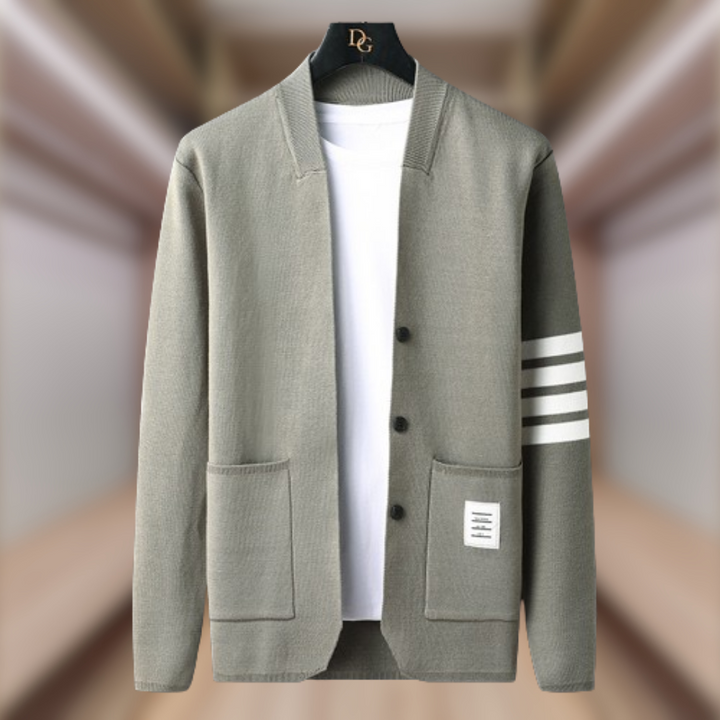 Levoire | Cardigan élégant et sportif Vert clair