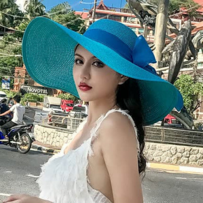 Levoire | Chapeau de soleil pour femmes protection solaire optimale Bleu