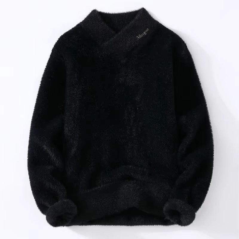 Levoire | Pull chauffant pour hommes Noir