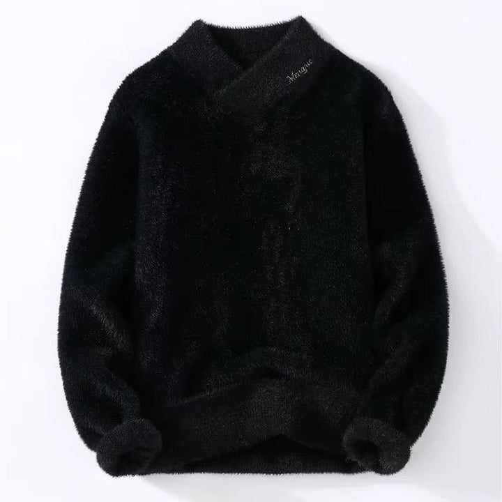Levoire | Pull chauffant pour hommes Noir