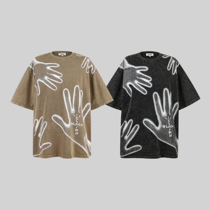 Levoire | Chemise Oversize Imprimee Artistique Hommes