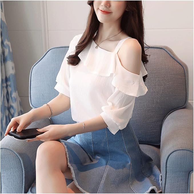 Levoire | Mode Femmes Blouses 2023 Blouses D'Été Femmes Blanc