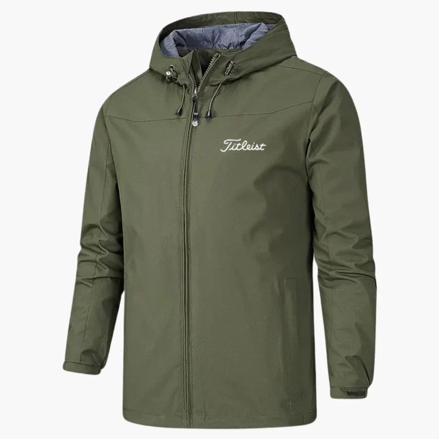 Levoire | Veste imperméable pour toutes les conditions météorologiques Vert armée