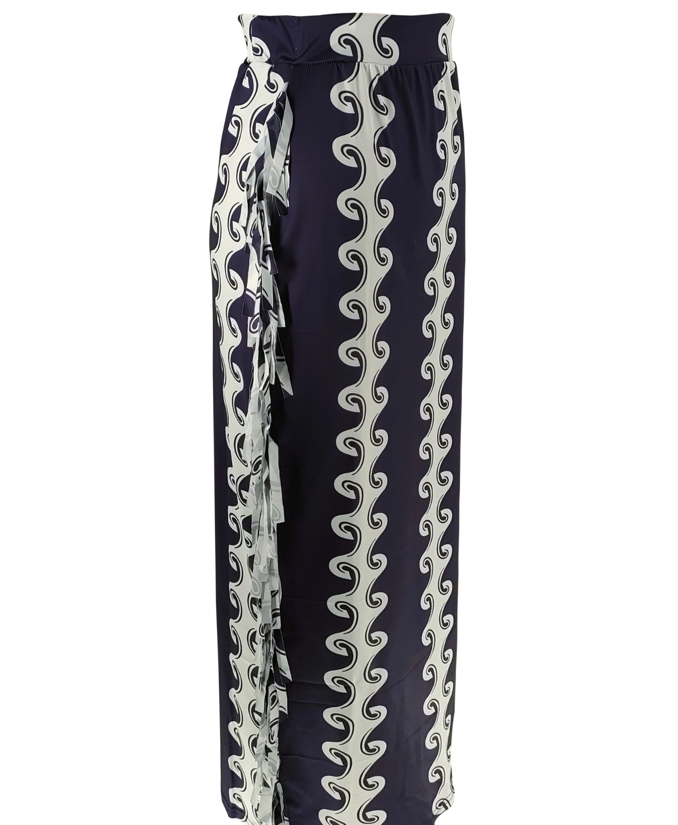 Levoire | Jupe Taille Haute Avec À Franges